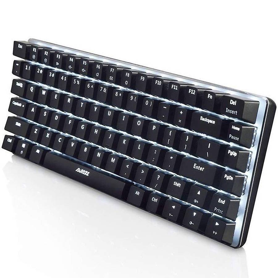 Ajazz Ak33 Wired Gaming Keyboard Led Backlit 82 Keys Usb Keyboard