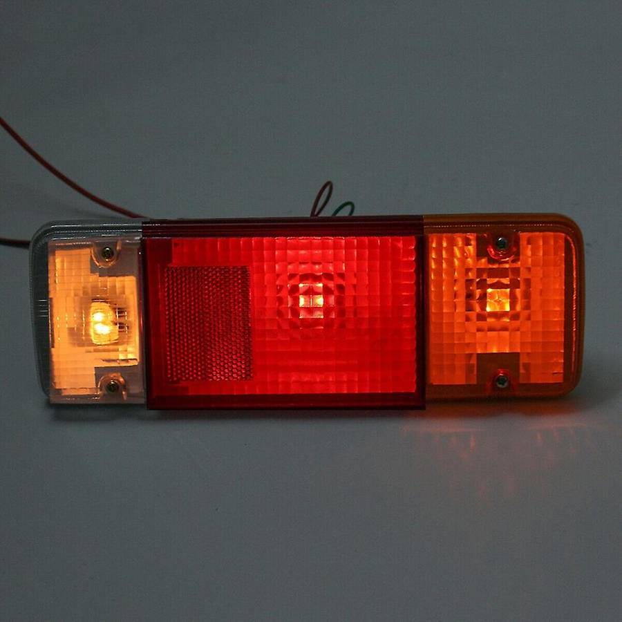 1 Pair Rear Tail Light for Toyota Hilux Tray Ute/cab Chassis