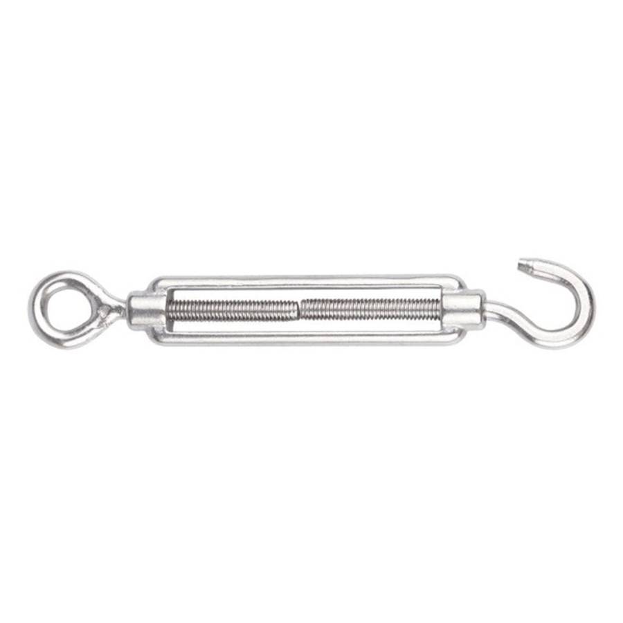 M4 Stainless Steel 304 Hook & Eye Turnbuckle Wire Rope Pack Of 16