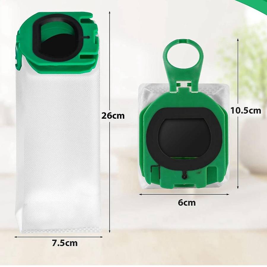 Replacement Parts Dust Bags Compatible for Vorwerk Kobold Vb100 Fp100