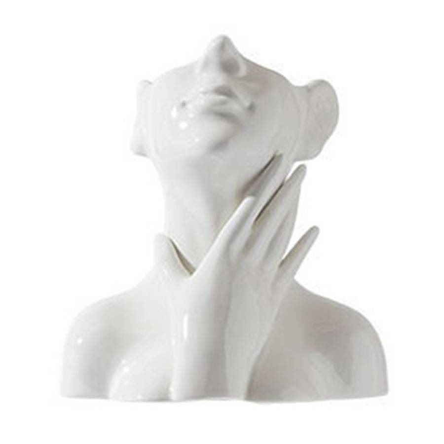 Human Body Vase Nordic Style Simulation Human Body Art Ceramic Vase D