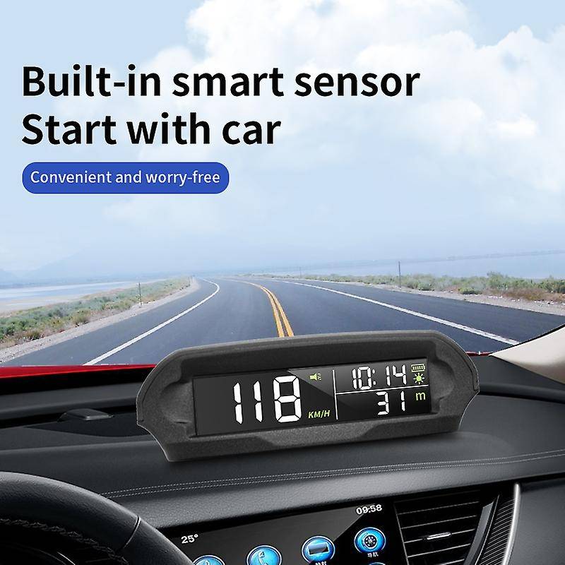 Meter Gps Speedometer Overspeed Alarm Distance Altitude Display