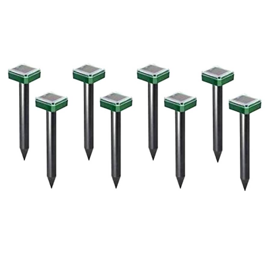 8 Pcs Solar Electronic Snake Repeller for Garden Yard Farm,etc