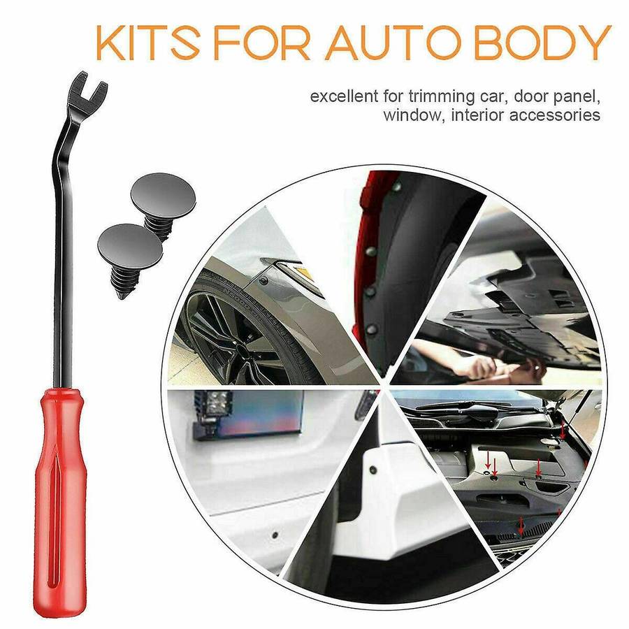 650pcs Car Body Push Pin Rivet Retainer Fastener Kit Clips for Car