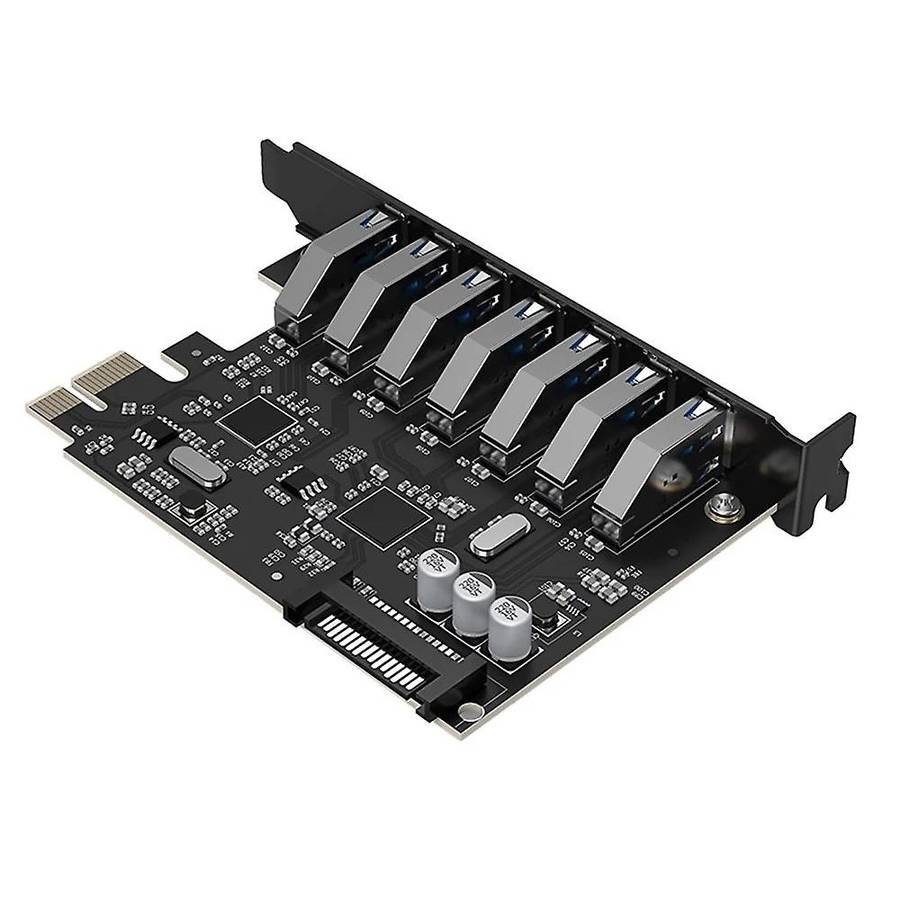 Orico Pvu3-7u-v1 7 Port Usb3.0 Pci-e Expansion Card