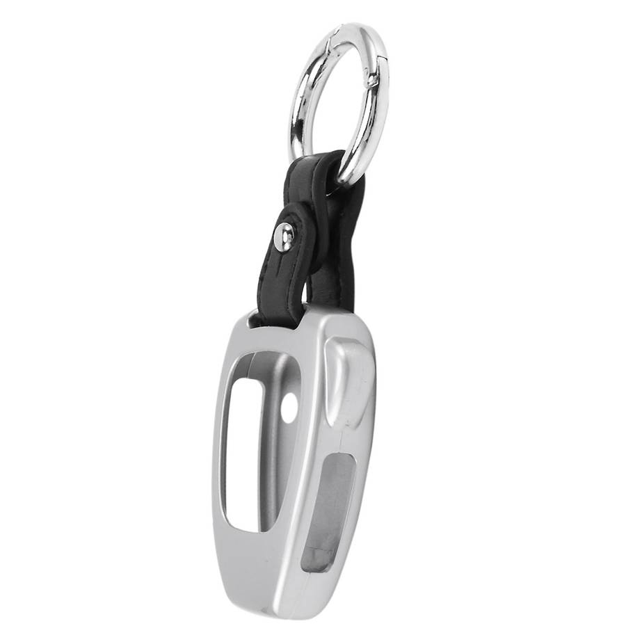 Key Chain Ring Shell Cover Case Frame for Jeep Wrangler Black