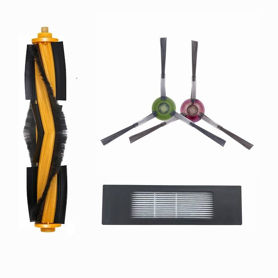 For Ecovacs Deebot Ozmo T8 T8 Aivi Roller Brush Filter Edge Brush