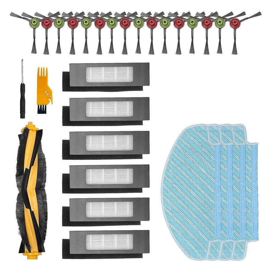 For Ecovacs Deebot Ozmo T8 T8 Aivi Roller Brush Filter Edge Brush