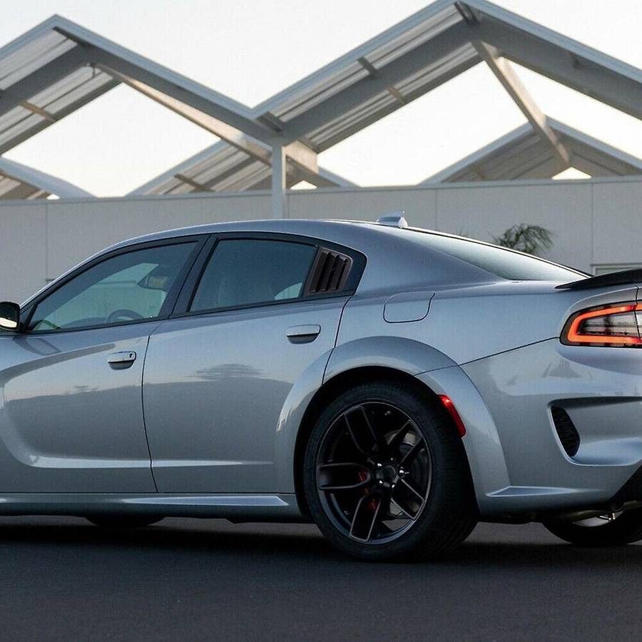 For Dodge Car Rear Side Window Shutters Blinds Quarter Louver