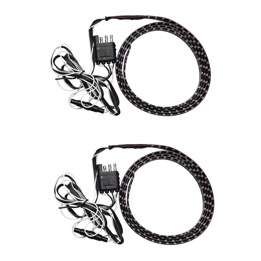 2x 60inch Truck Tailgate Led Strip Light Bar with Reverse Turn Signal
