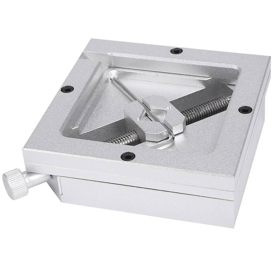 90mm Silver Bga Reballing Station Template Holder for Chip Soldering