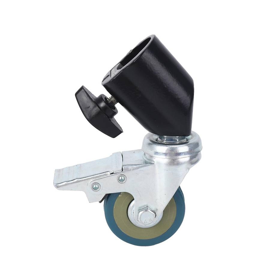 3pcs 22mm Universal Caster Tripod Pulley for Light Stands/studio Boom