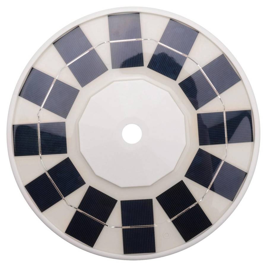 128 Led Solar Flagpole Lights Super Bright