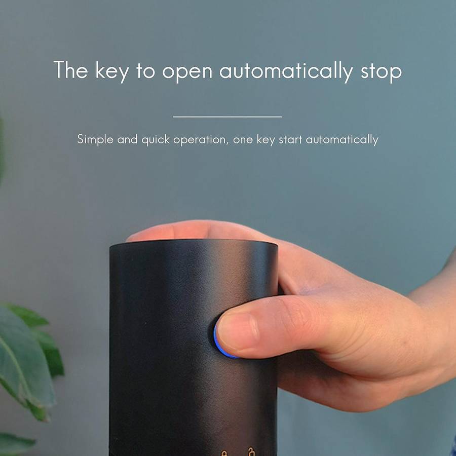 Usb Rechargeable Coffee Grinder Professional Coffee Bean Mill White