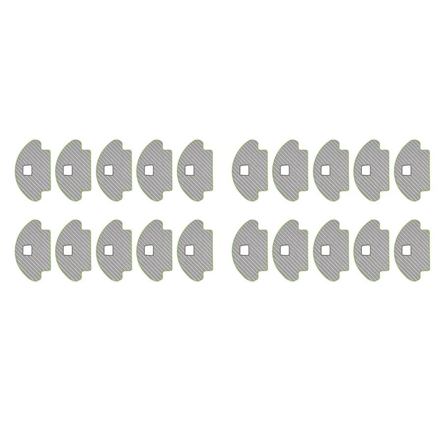 20 Pcs Mop Cloth Kit Replacement for Ecovacs Deebot Ozmo