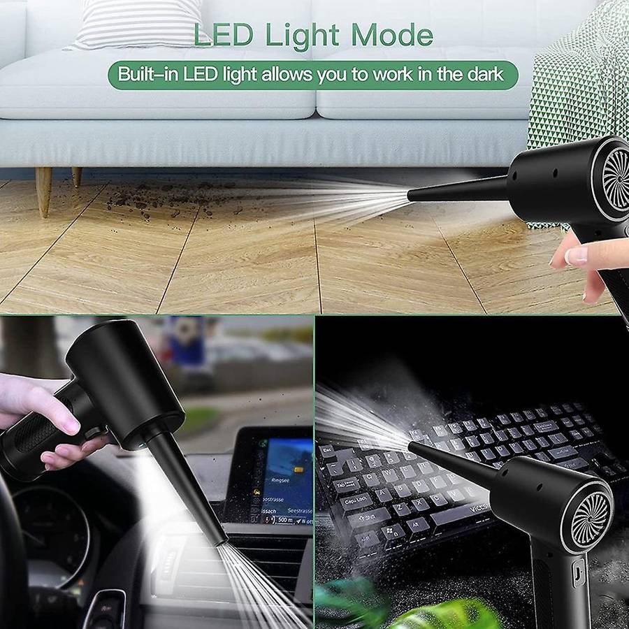 Cordless Air Duster,multi-use Portable Replaces Compressed Air Cans A