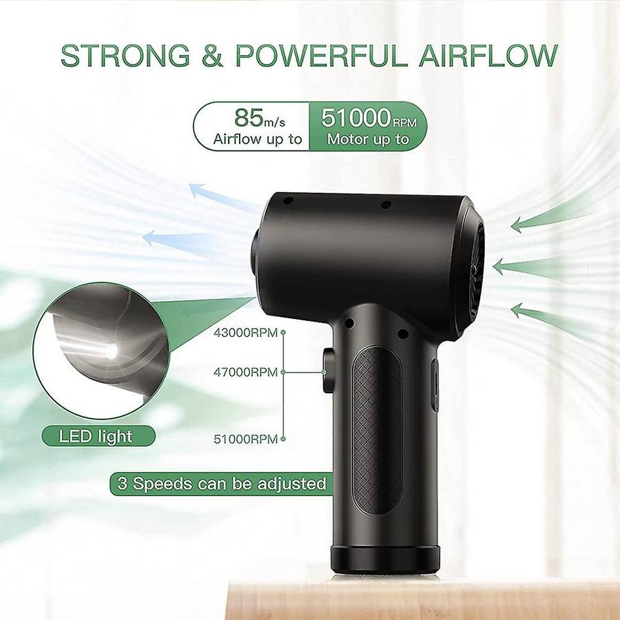 Cordless Air Duster,multi-use Portable Replaces Compressed Air Cans A