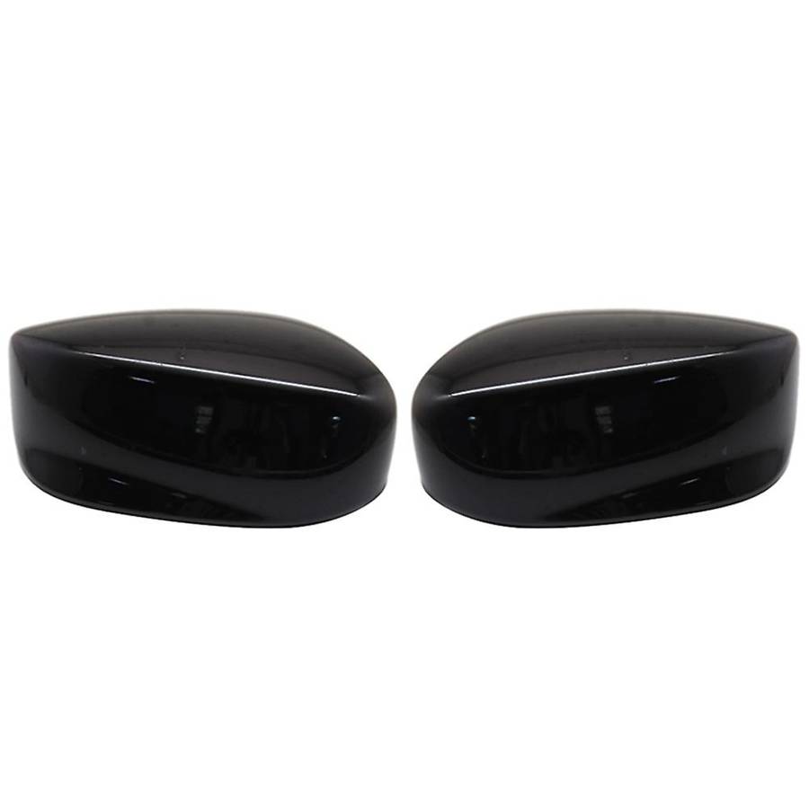 For 2014-2017 Honda Accord Sedan Coupe Glossy Black Side Mirror