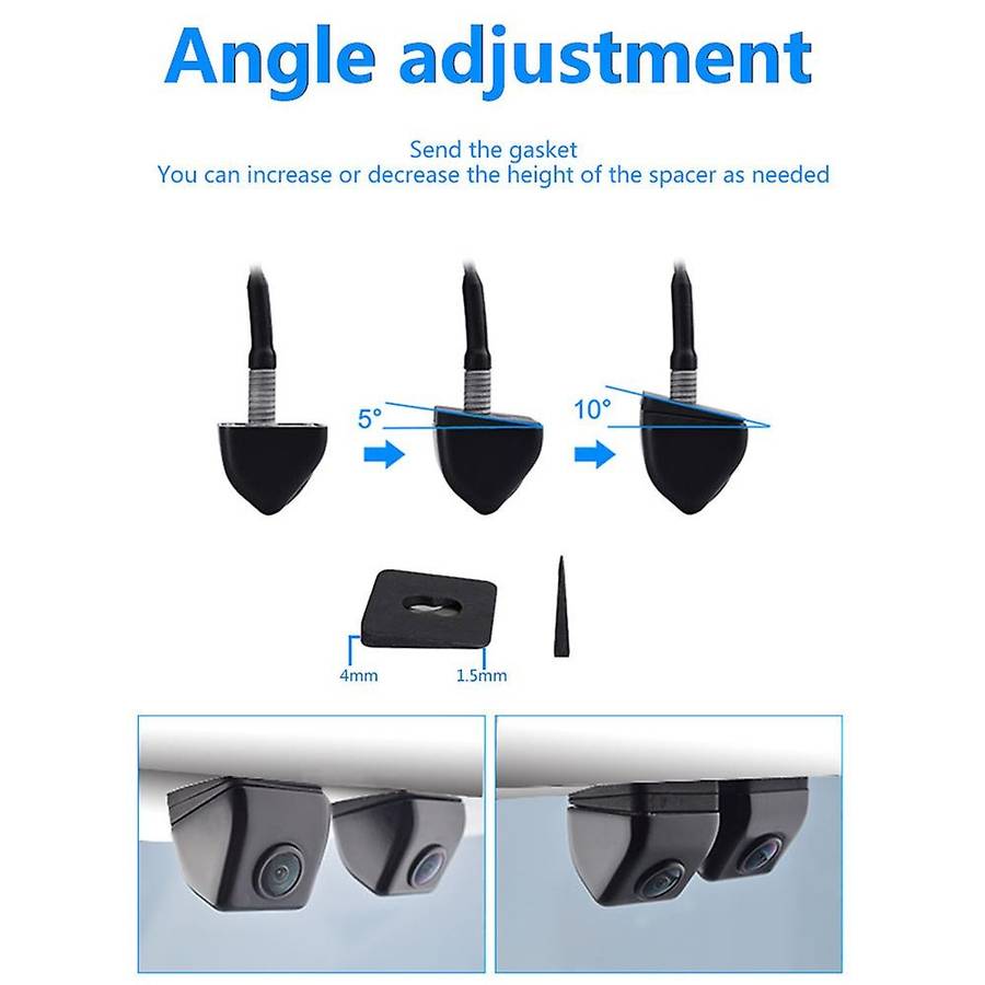 Hd 1080p Night Vision Rear View Reversing Camera Adjustable A