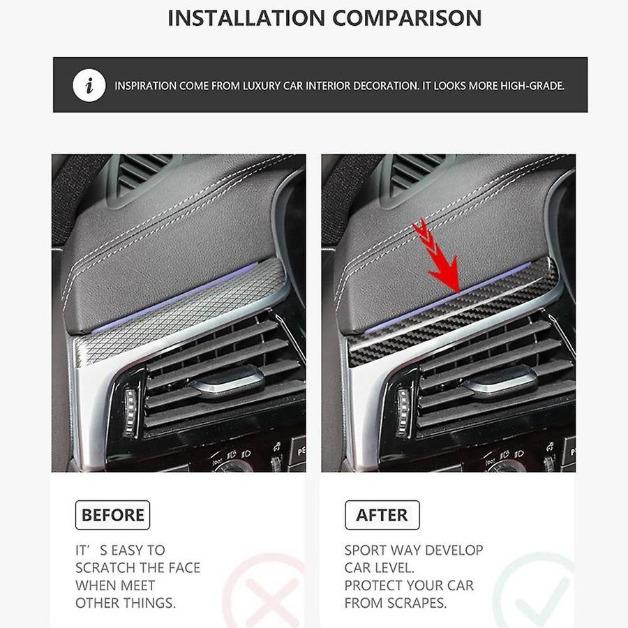 Air Outlet Vent Cover Trim Frame for -bmw 5 6 Series 18-22,left Side