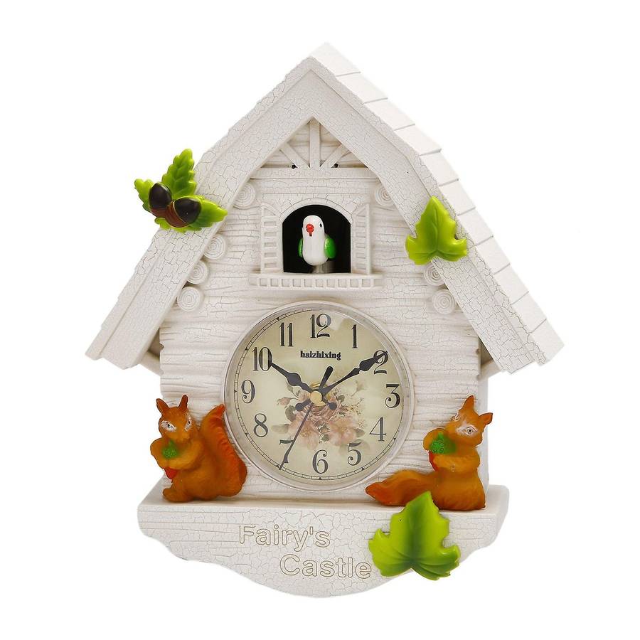 Cute Bird Wall Clock Cuckoo Alarm Clock Cuckoo Clock B