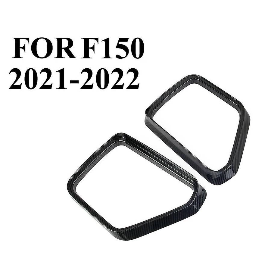 For Ford F-150 F150 Rearview Mirror Visor Shield Stickers Cover 2pcs