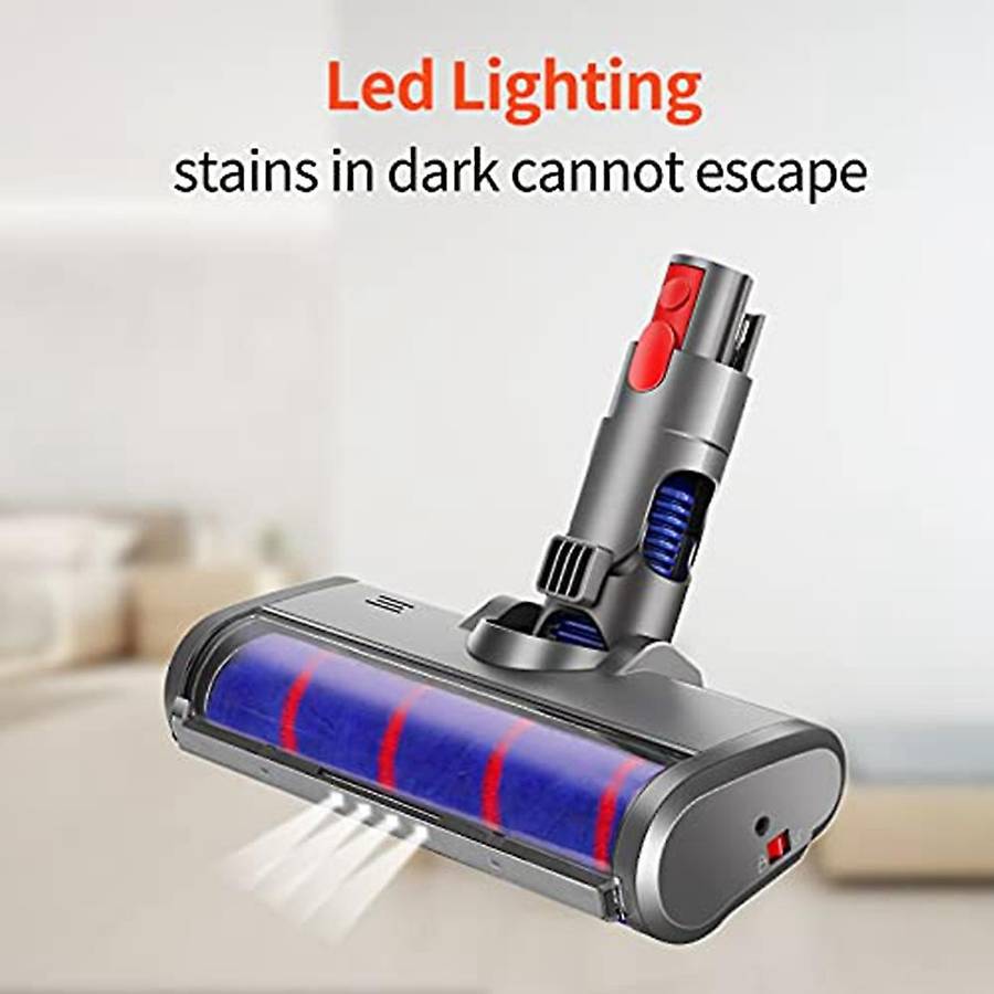 Soft Roller Cleaner Head for Dyson V7 V8 Hardwood Floor Roller Brush