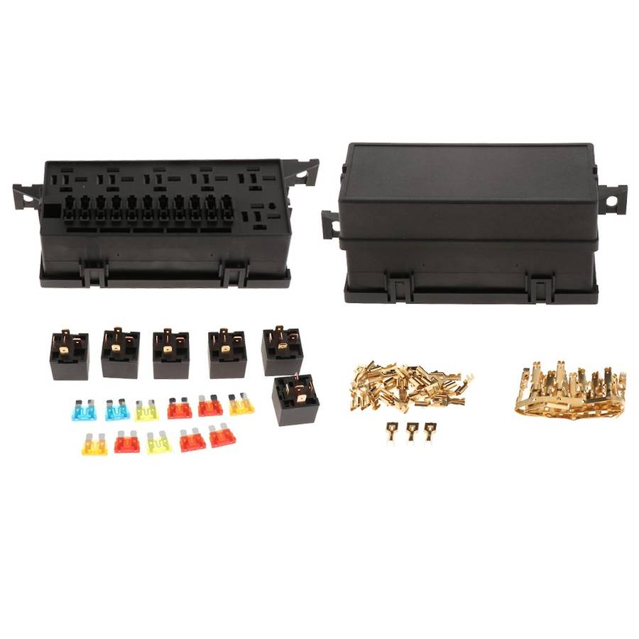 Car 11 Way Fuse Holder Relay Box