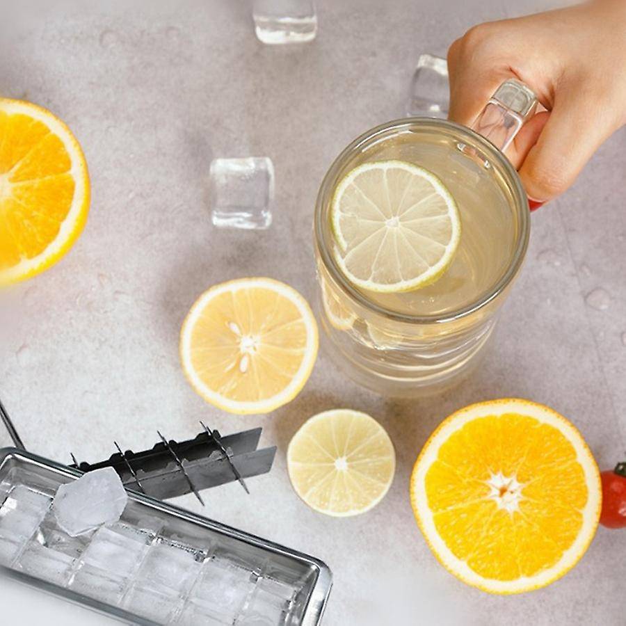 Lever-style Ice Tray, 2 In 1 Stainless Steel Ice Making Mold