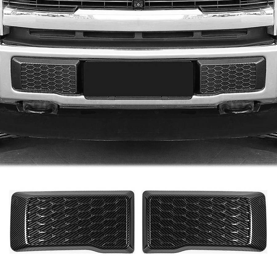 Left & Right Front Bumper Guard Pads Insert Cap Cover for Ford F150