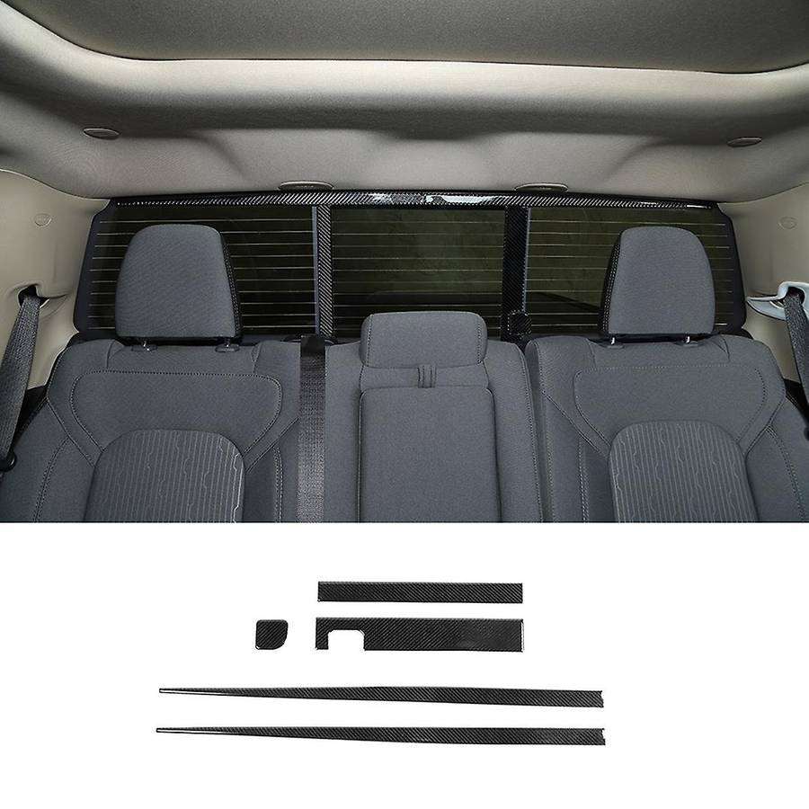 Car Inner Rear Door Window Cover Trim Stickers for Ram 2018-2022 B