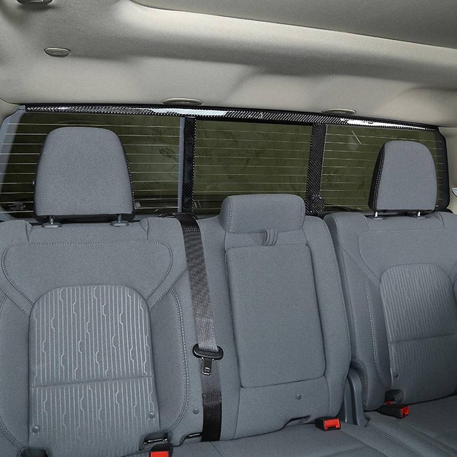 Car Inner Rear Door Window Cover Trim Stickers for Ram 2018-2022 B