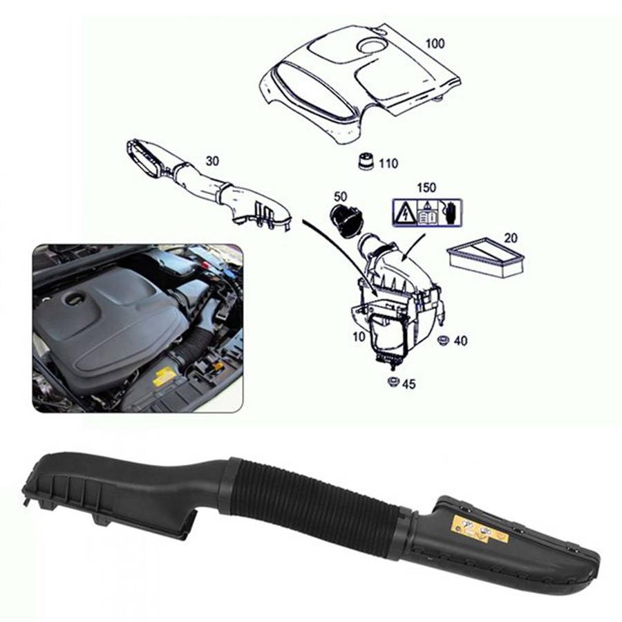 Air Intake Hose for Mercedes Benz B Grade 2012 2013 A2700900382