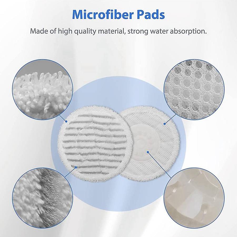 12 Pack S7000 Steam Mop Pads for Shark S7000amz S7001 S7001tgt