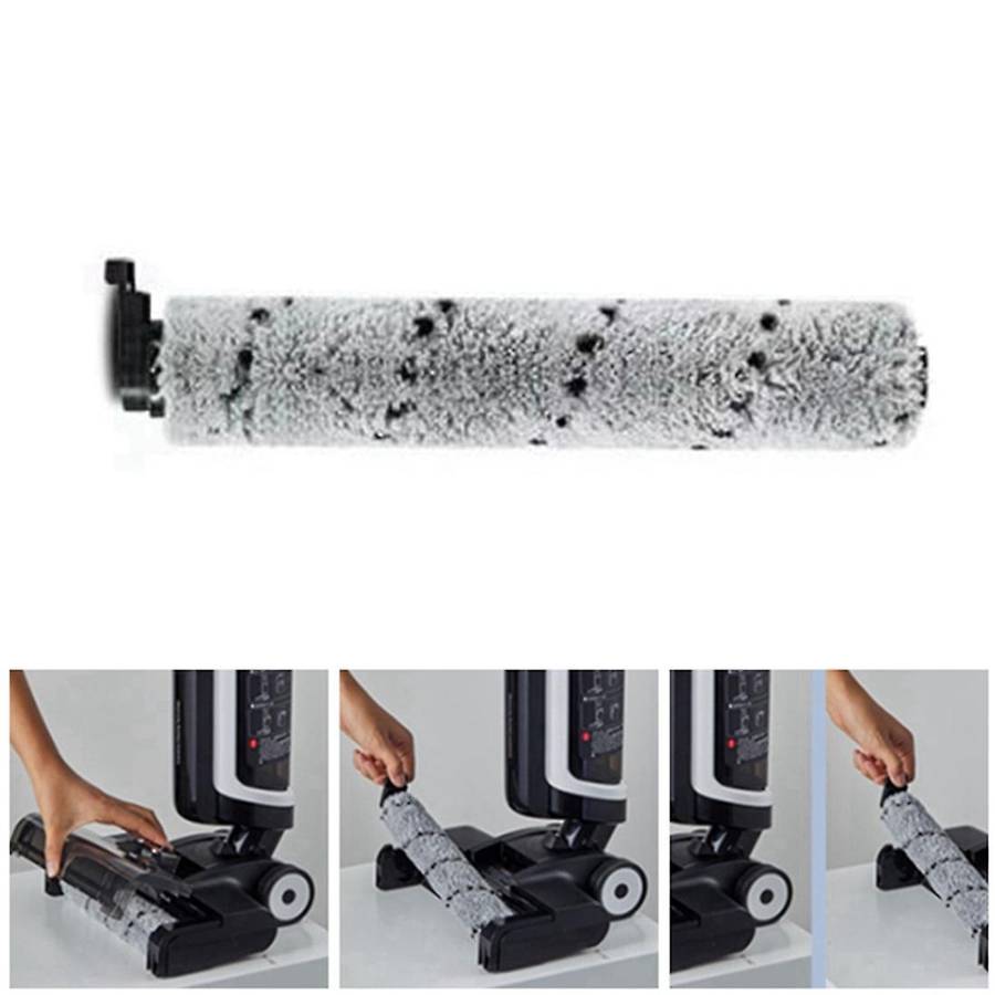 6pcs Roller Brush for Deerma Vx100 Wireless Floor Washer Filter