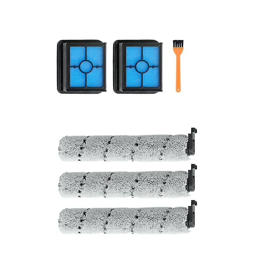 6pcs Roller Brush for Deerma Vx100 Wireless Floor Washer Filter