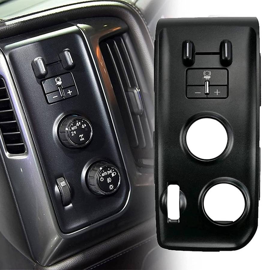For Chevrolet Silverado 2014-2018 Trailer Brake Control Switch Black