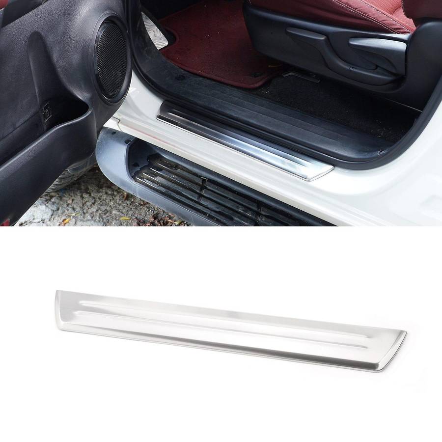 For Toyota Hilux 2015-2021 Car Outer Door Sill Scuff Plates Cover
