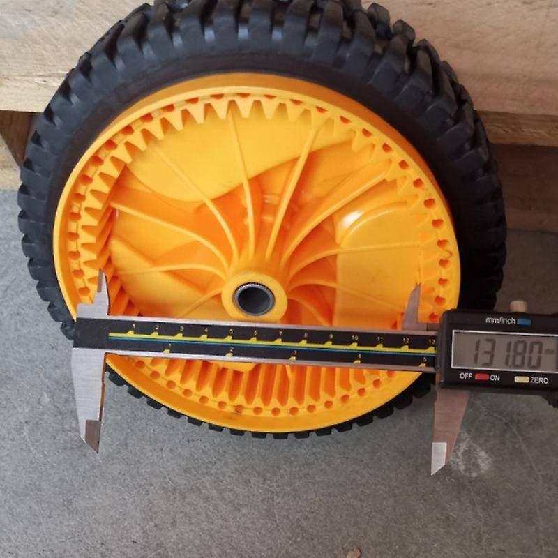 2 Pack 196 Mm Lawn Mower Wheel for Husqvarnaa Mcculloch 5324025-67