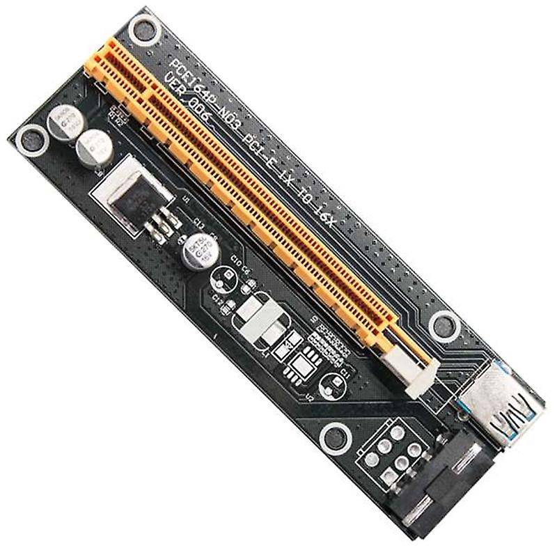 Pci-e Riser for Bitcoin Litecoin Eth Coin,6-pcs Pci-e Riser