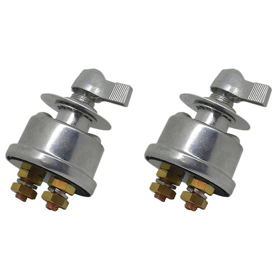 2x 12-24 V Master Battery Disconnect Switch, Isolator Killer(on/off)