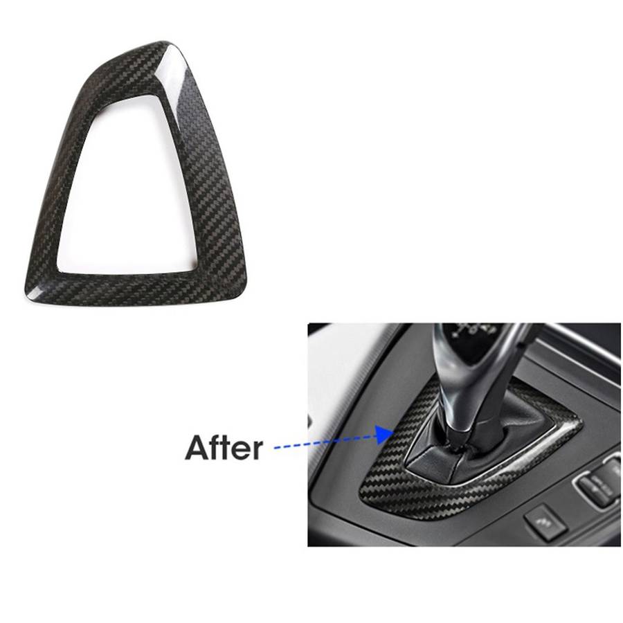 Car Gear Shift Knob Cover for Bmw F30 F31 F35 F20 F21 F22 F23 Rhd