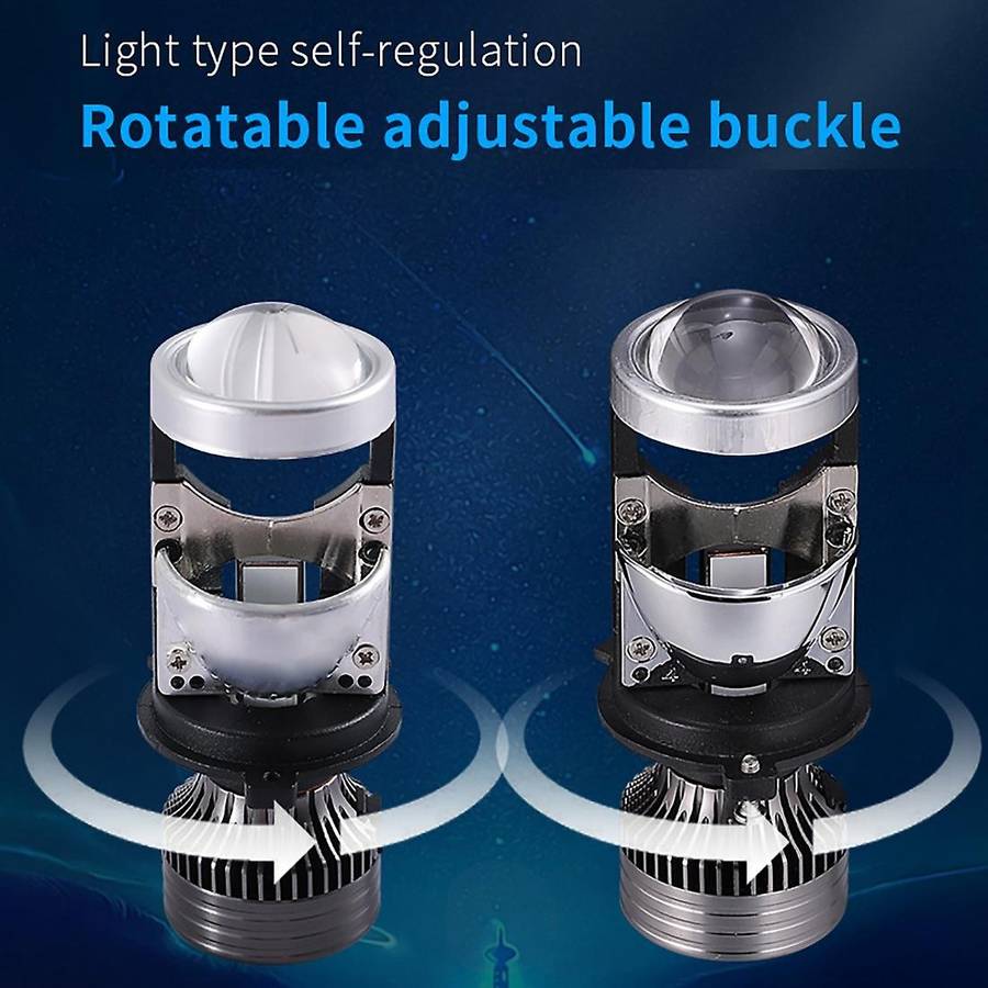1 Pair H4/9003/hb2 Led Headlight Bulbs for Headlight Retrofits
