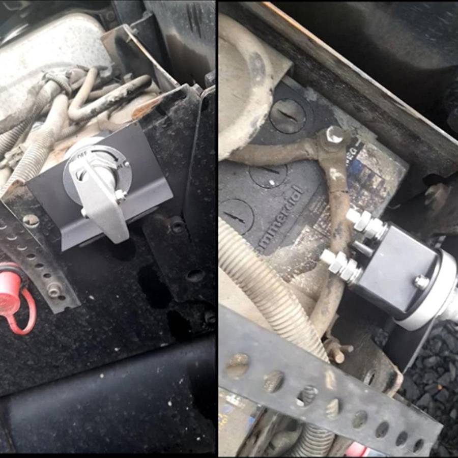 Battery Disconnect Switch for Auto Boat Rv Fixed Handle Isolator