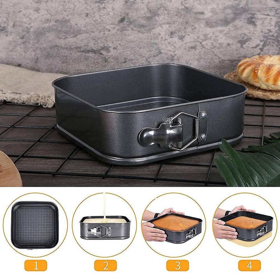 Set Of 4 Springform Cake Tin, 22/24/26/28 Cm,baking Tin, Cake Tin
