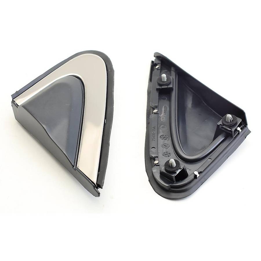 Side Rearview Mirror Triangle Plates Trim for Honda Cr-v Crv 2012-16