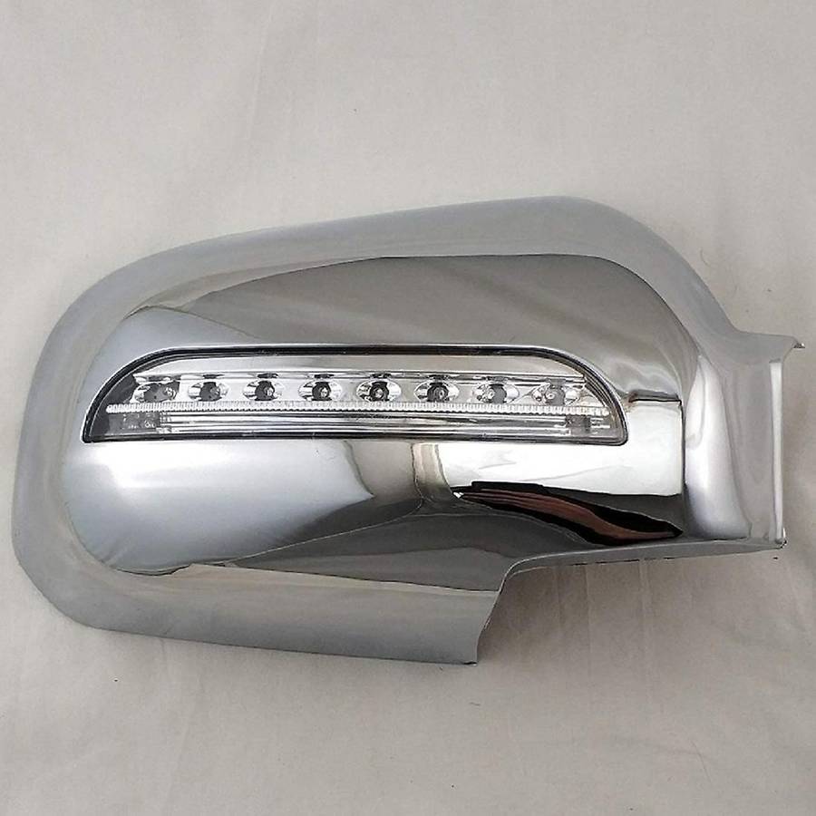 Car Door Rearview Mirror Covers with Led for Hyundai Tucson 2006-2009