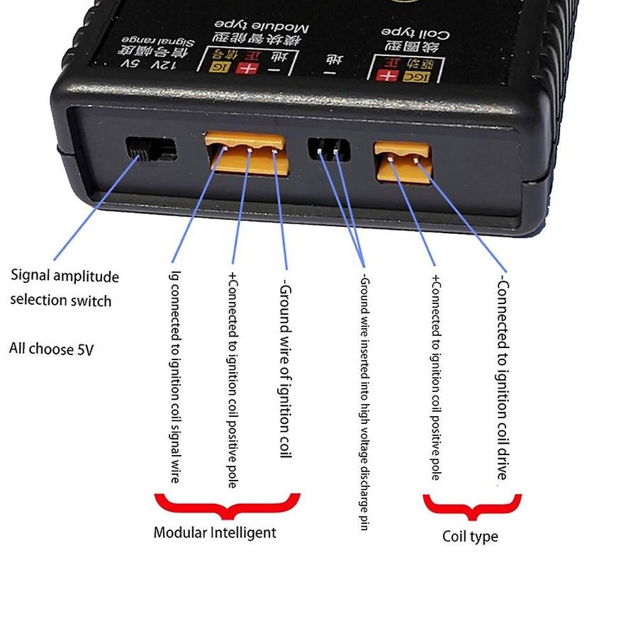 Automobile Ig80 Ignition Coil Tester 24v 12v Coil Ignition Testing