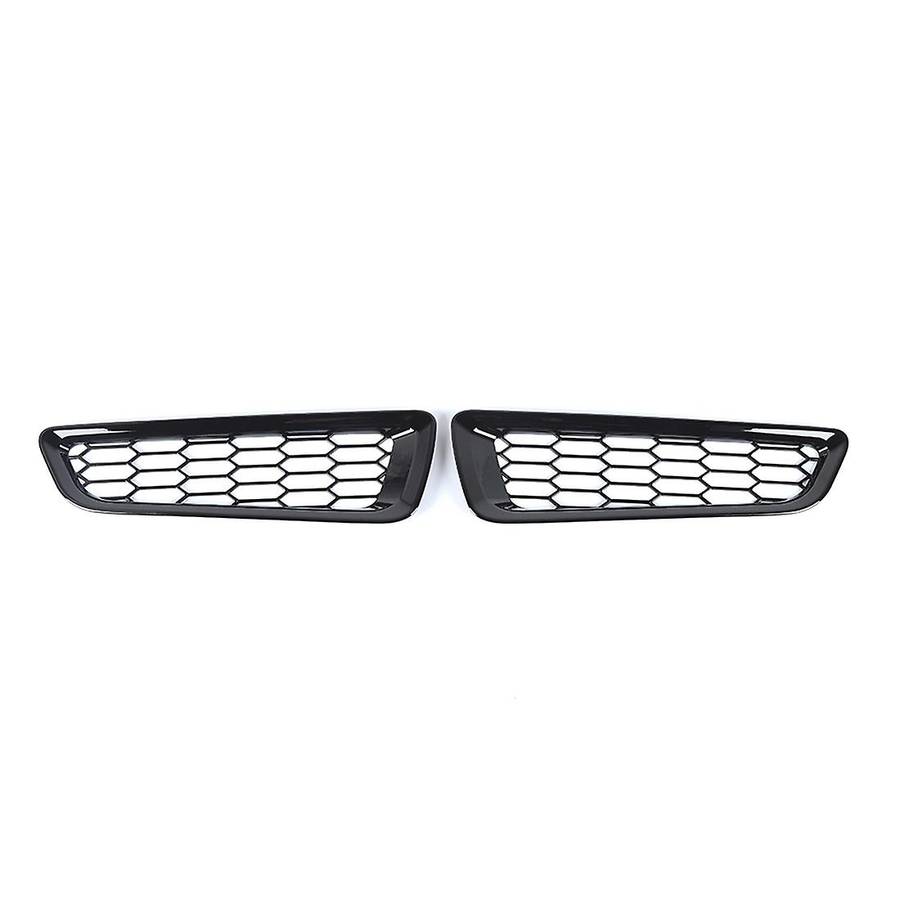 Front Bumper Decoration Cover Trim Sticker,abs Black