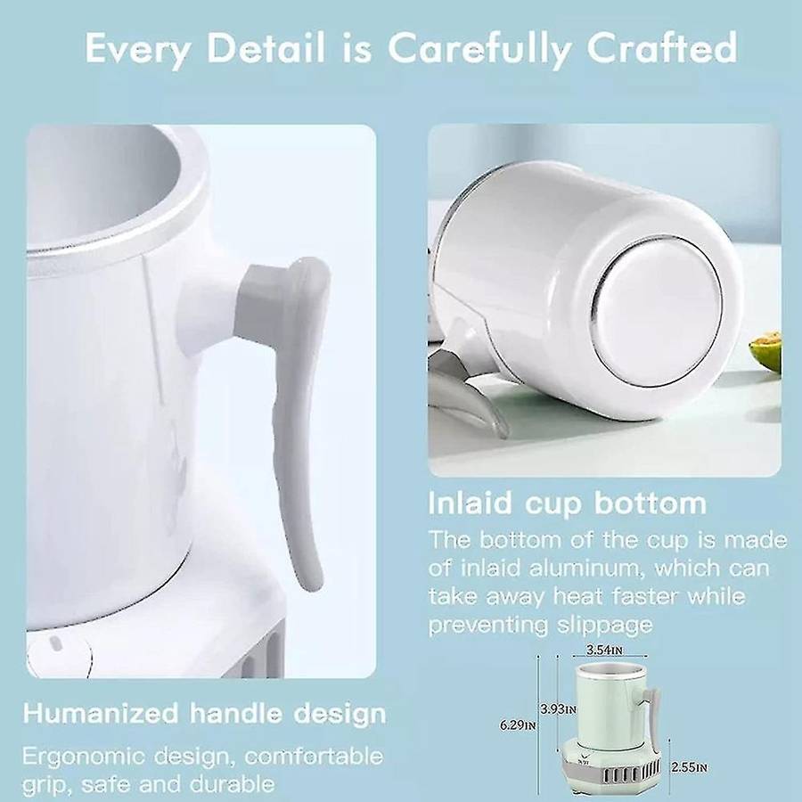 Portable Quick Cooling Cup Mini Fridge White Eu Plug